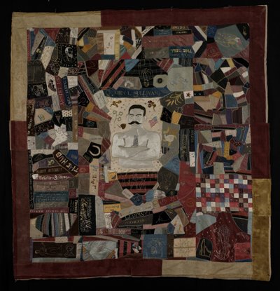 John L. Sullivan Quilt od Unknown artist