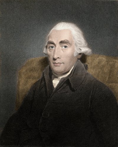 Joseph Black (1728-1799), skotský fyzik a chemik - Portrét skotského chemika Josepha Blacka (1728-1799) od Unknown artist