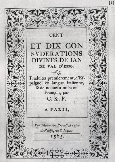Juan de VALDES od Unknown artist