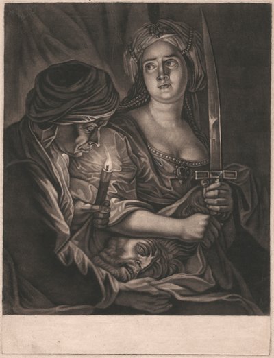 Judith s hlavou Holoferna od Unknown artist