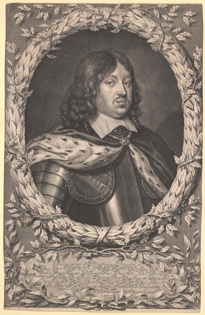 Švédský král Karel X. Gustav (tisk) od Unknown artist