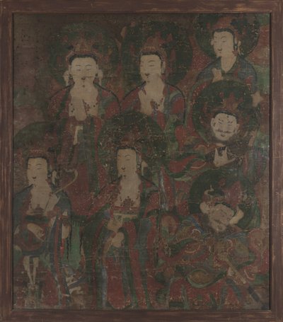 Korejská buddhistická malba od Unknown artist