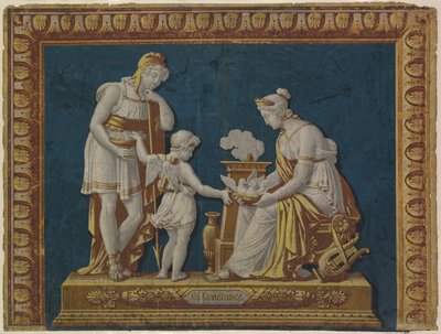 "La Constance" Tapety Ohnivá tabule od Unknown artist