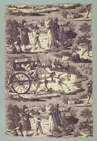 Cesta do Poissy od Unknown artist