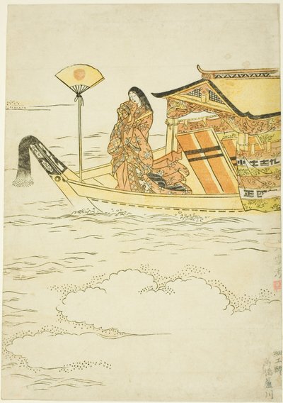 Lady Tamamushi od Unknown artist