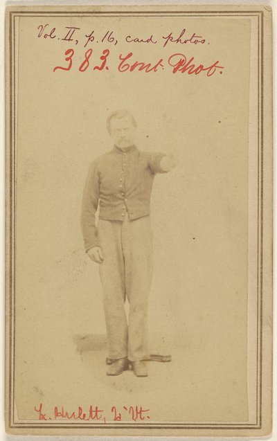 L[erman] Hulett, 2n Vt. [oběť občanské války] od Unknown artist