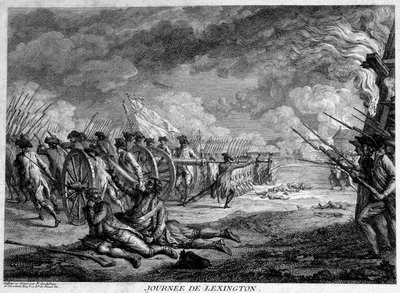 Lexington Day (Massachusetts, USA), 19. dubna od Unknown artist