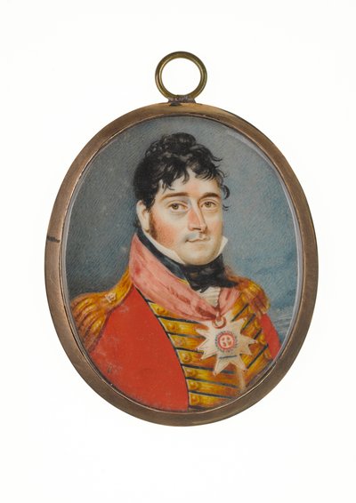 Podplukovník Sir Maxwell Grant, 42. (Royal Highland) Regiment of Foot od Unknown artist