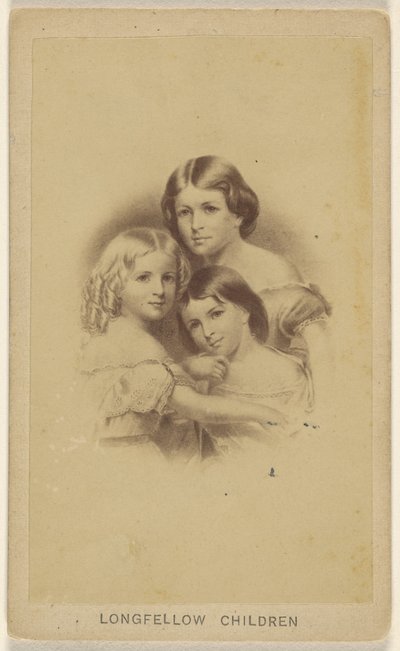 Longfellowovy děti. od Unknown artist