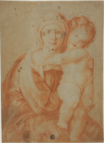 Madonna a dítě od Unknown artist