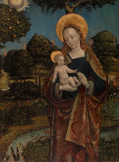 Madonna a dítě od Unknown artist
