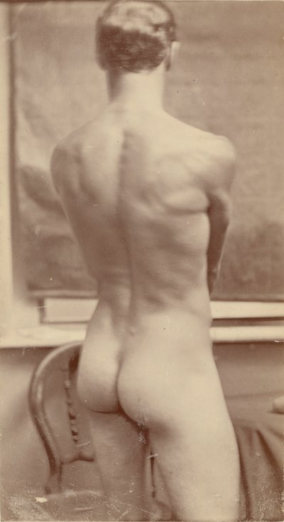 [Studie mužského aktu]. od Unknown artist