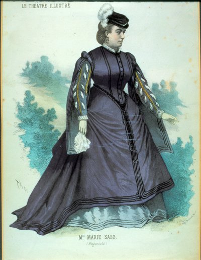 Marie SASS (belgický soprán) od Unknown artist