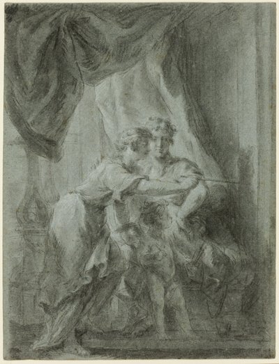 Mars, Venuše a Amor od Unknown artist