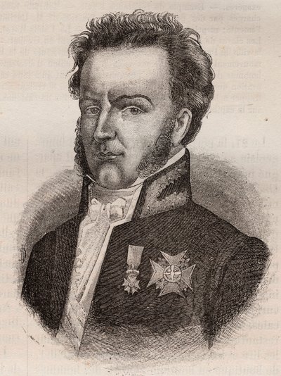 Martial de Guernon-Ranville (Guernon Ranville), francouzský soudce a politik - 1787-1866 od Unknown artist