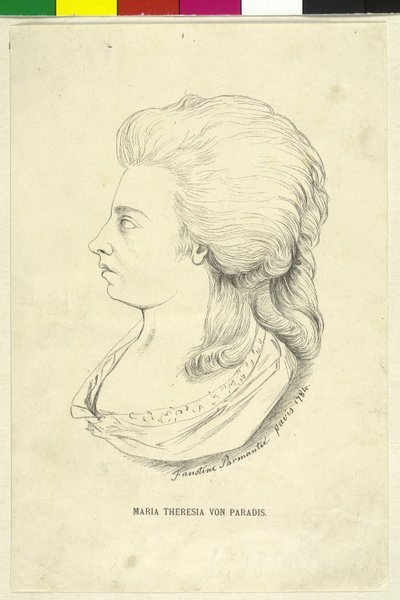 Mary Theresia von Paradis od Unknown artist