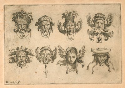Mascarons od Unknown artist