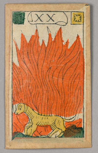 Minchiate (Tarot) hrací karta od Unknown artist