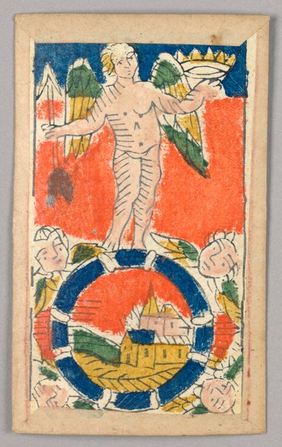 Hrací karta Minchiate (Tarot). od Unknown artist