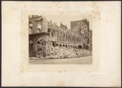 [Ministère des Finances, po požáru v roce 1871] od Unknown artist