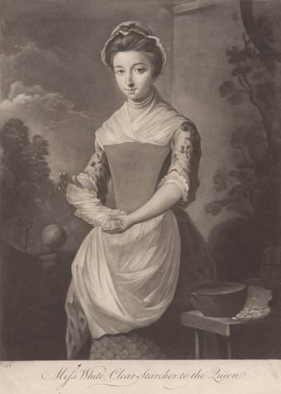 Slečno Whiteová, Clear Starcher královně od Unknown artist
