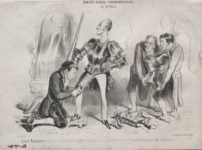 Anglo-rytířské zvyky od Unknown artist