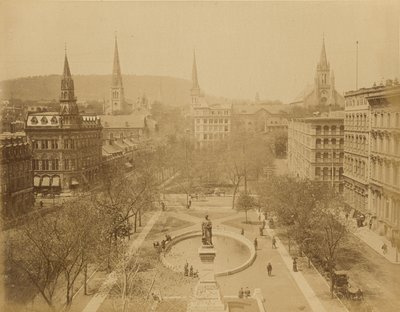 Montreal, Place Victoria od Unknown artist