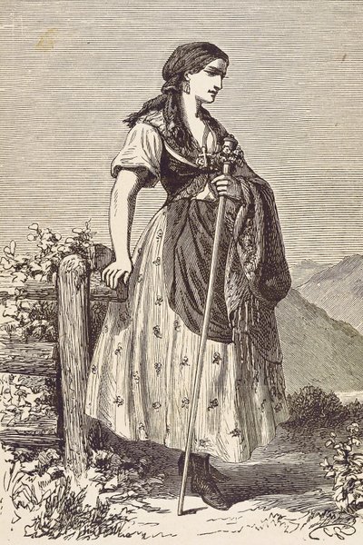 Morava žena od Unknown artist