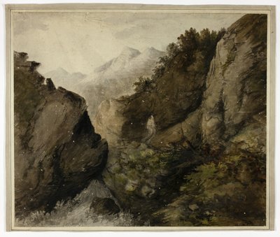 Horská krajina od Unknown artist