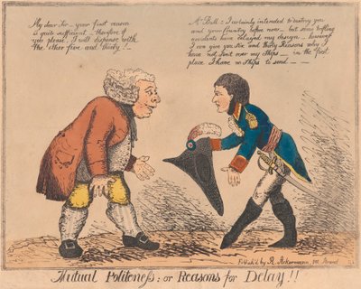 Vzájemná zdvořilost; aneb Důvody zpoždění!! od Unknown artist