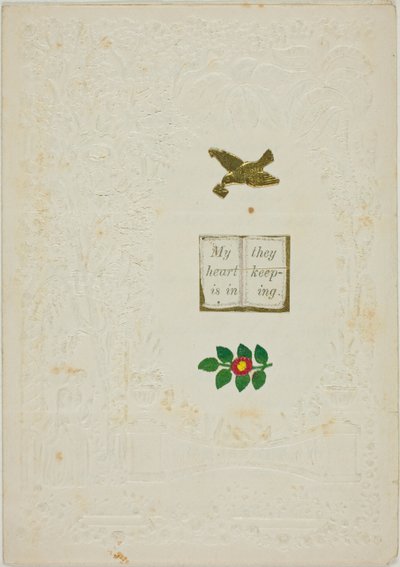 Mé srdce je v tvé péči (Valentine) od Unknown artist