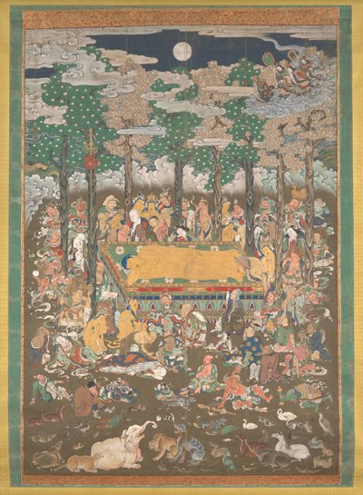 Nehan: Buddhova smrt od Unknown artist