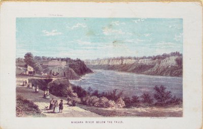 Niagarské vodopády od Unknown artist