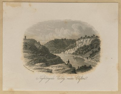 Nightingale Valley, nedaleko Cliftonu od Unknown artist