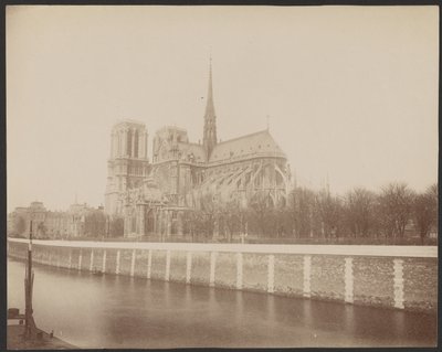 [Notre-Dame při pohledu od Seiny] od Unknown artist