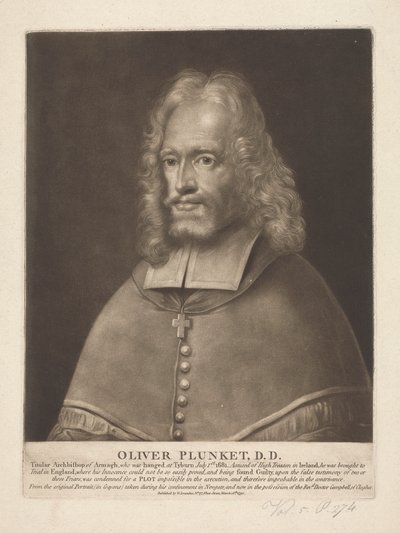 Oliver Plunket od Unknown artist