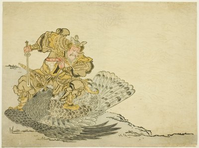 Onamushi no Mikoto Zabití velkého ptáka od Unknown artist
