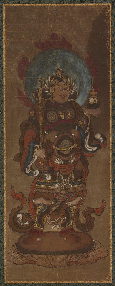 Jeden z dvanácti dév: Bishamon-ten (<em>Vaisravana</em>) od Unknown artist
