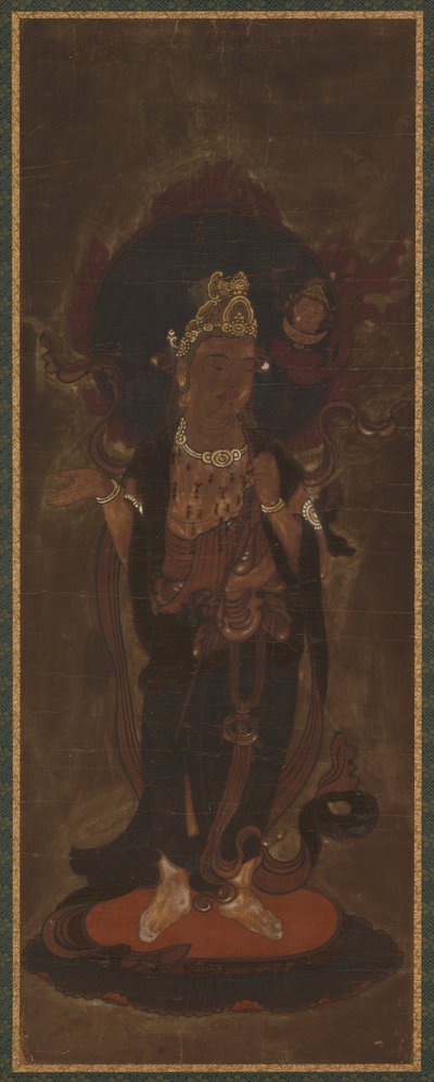 Jedna z dvanácti dév: Emma-ten (<em>Yama</em> nebo <em>Suyama-deva</em>?) od Unknown artist