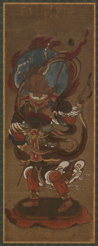 Jeden z dvanácti dév: Fu-ten (<em>Vayu</em>) od Unknown artist