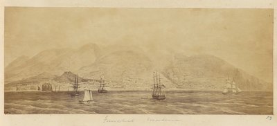 [Panorama přístavu, Funchal, Madeira] od Unknown artist