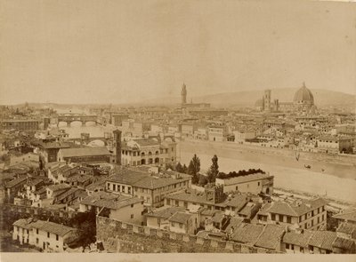 [Panoramatický pohled na Florencii] od Unknown artist