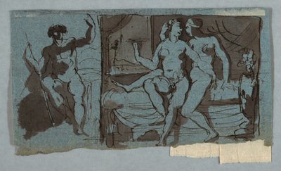 Paříž, Zeus na návštěvě Callisto od Unknown artist
