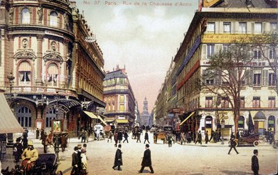Paříž: rue de la Chaussée d