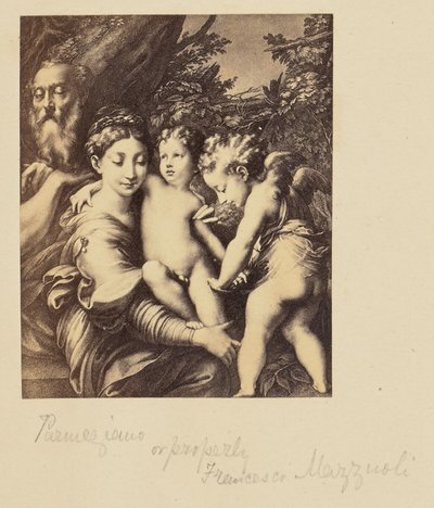 Parmegiano [sic] nebo správně Francesco Mazzuoli od Unknown artist