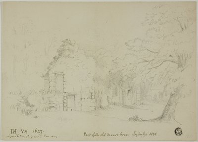 Část Old Manor House, Toybridge od Unknown artist