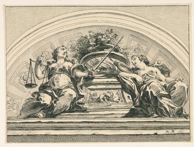 Pediment od Unknown artist