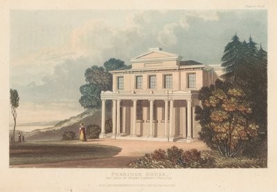 Perridge House: Sídlo Henry Limbrey Toll, Esq. od Unknown artist