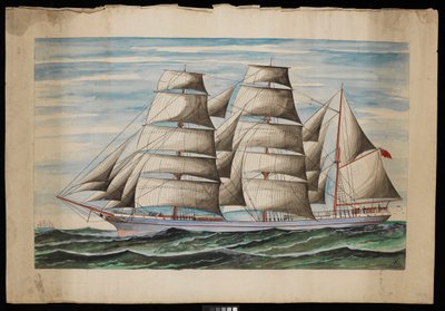 Polynésie 1876 (kvaš a akvarel) od Unknown artist