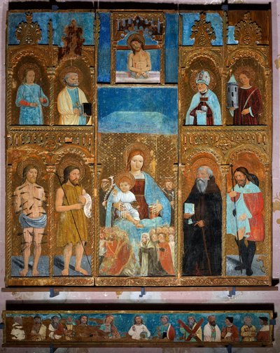 Polyptych Panny Marie od Unknown artist